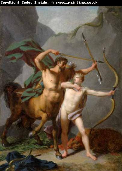 Baron Jean-Baptiste Regnault Achilles educated by Chiron